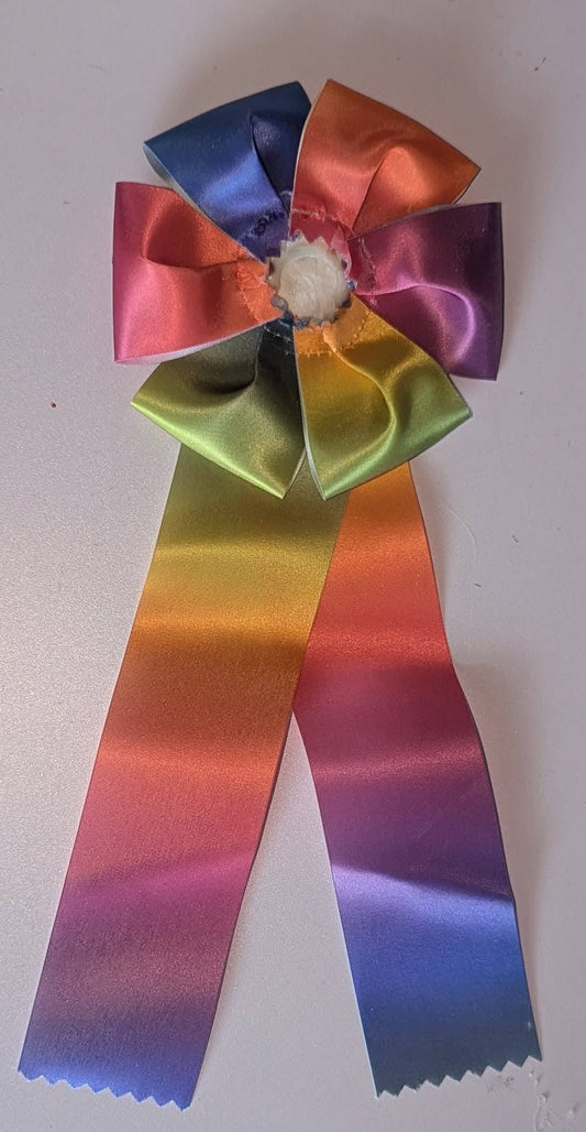 ROSETTE  - 5"  RAINBOW  STARTER