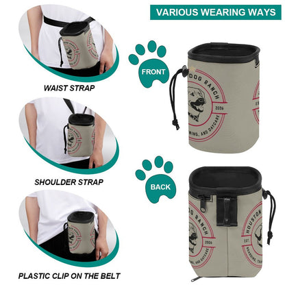 HOUSTON DOG RANCH Dog Treat Training Bags Storage for Pet Rewards A007