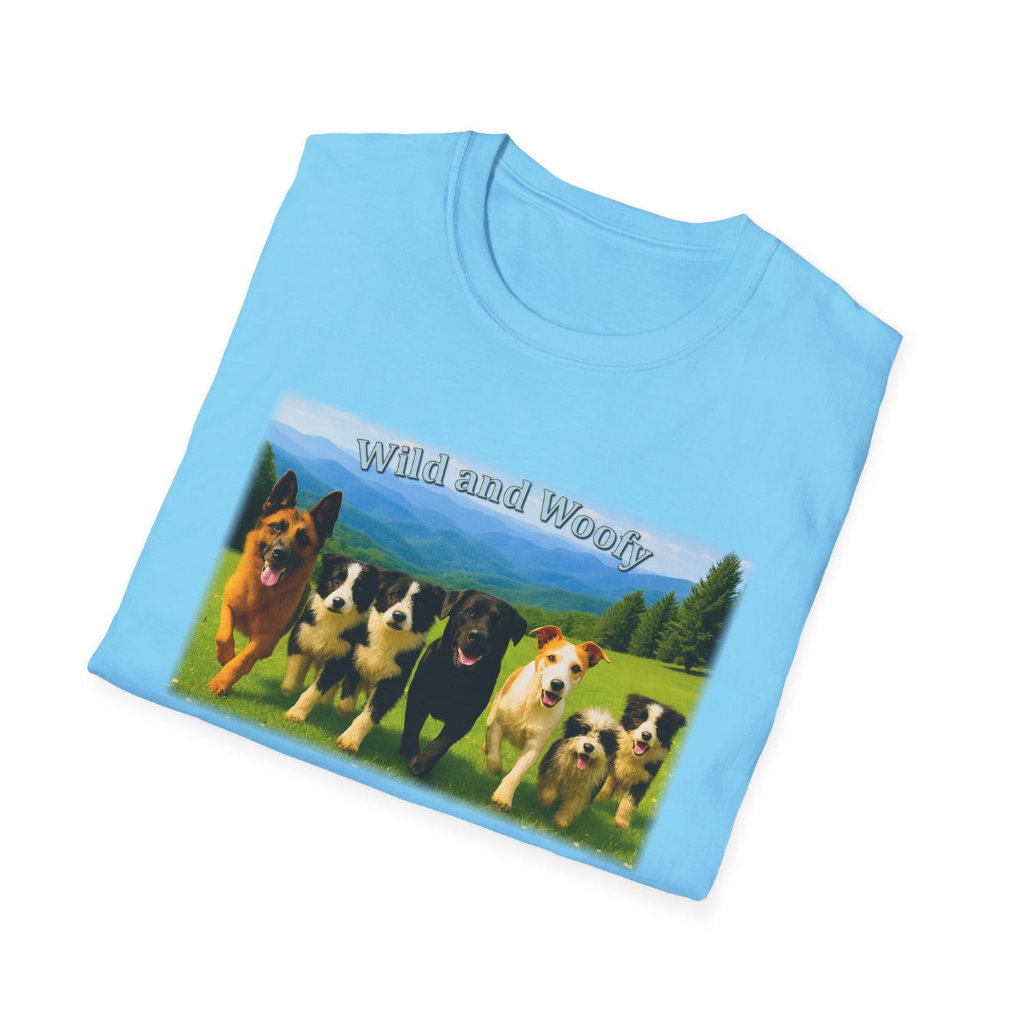 wild & woofy Unisex Softstyle T-Shirt
