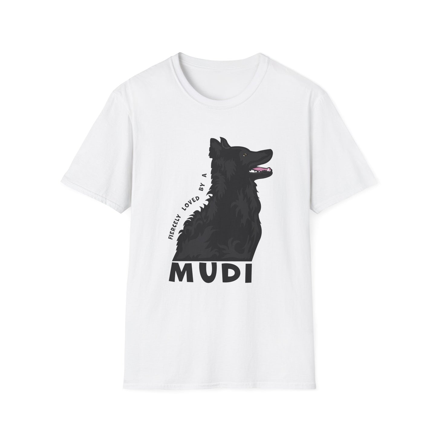 LOVED BY A MUDI Unisex Softstyle T-Shirt