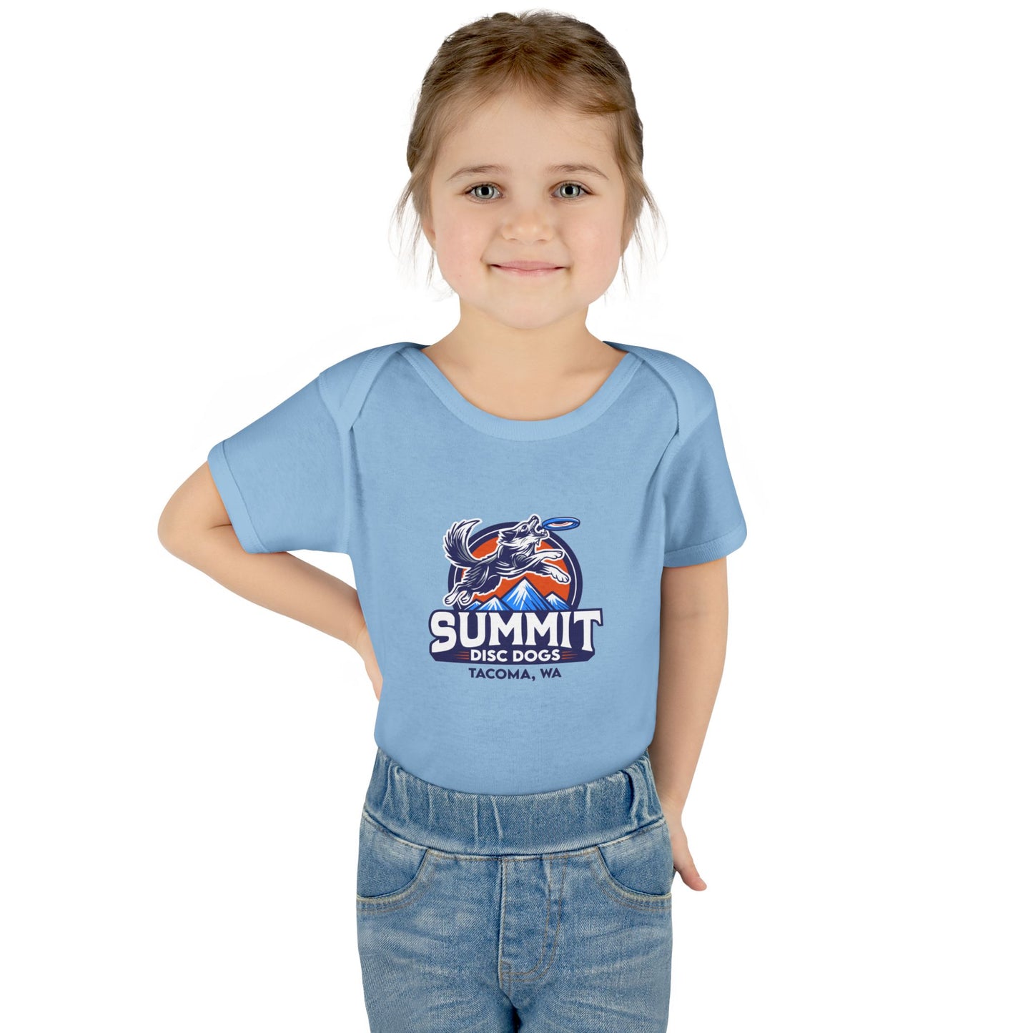 SUMMIT DISC DOGS Infant Baby Rib Bodysuit