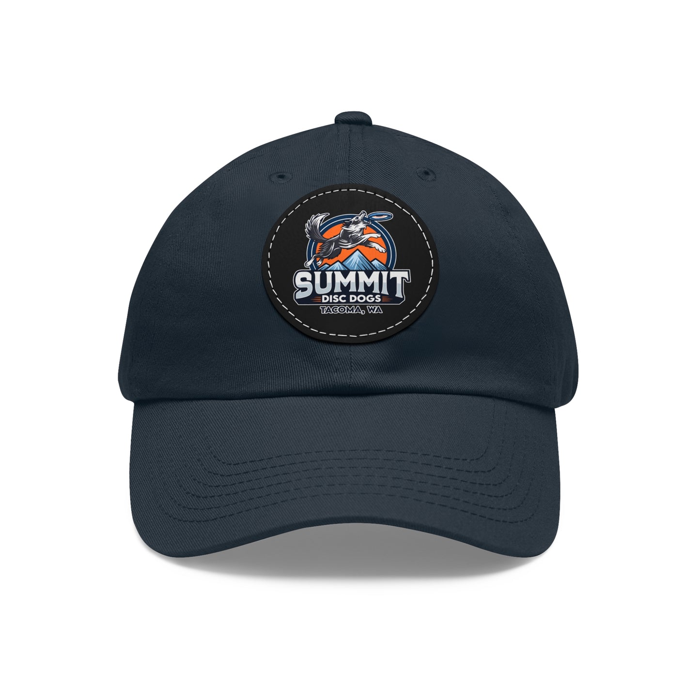 *SUMMIT DISC DOGS  Hat with Leather Patch (Round)