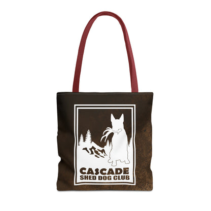 Cascade Shed Dog Club Tote Bag