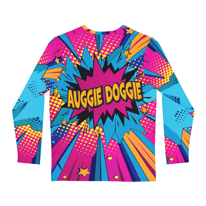 AUGGIE =-- FLASHY SPLASHY COMIC JERSEY long sleeve