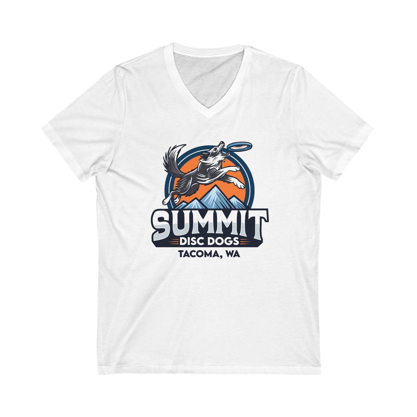 *SUMMIT DISC DOGS Bella+Canvas 3005   V-Neck Tee