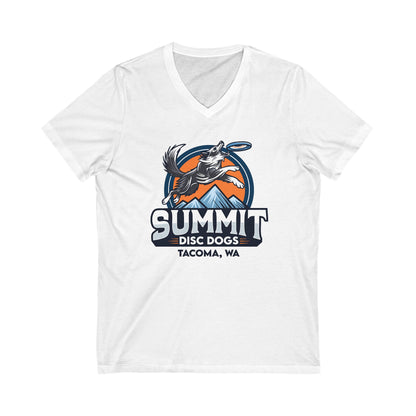 *SUMMIT DISC DOGS Bella+Canvas 3005   V-Neck Tee