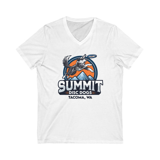 *SUMMIT DISC DOGS Bella+Canvas 3005   V-Neck Tee