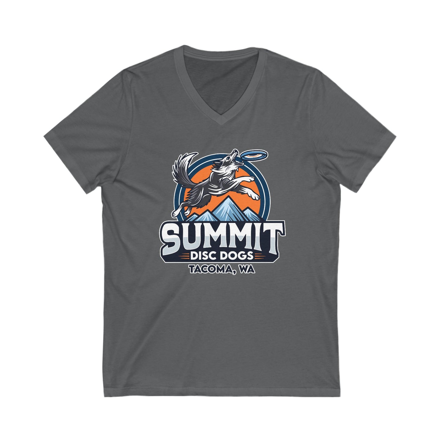 *SUMMIT DISC DOGS Bella+Canvas 3005   V-Neck Tee