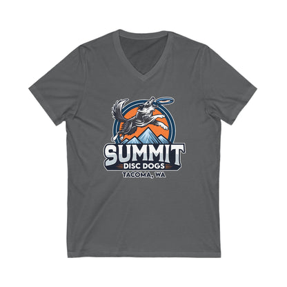 *SUMMIT DISC DOGS Bella+Canvas 3005   V-Neck Tee