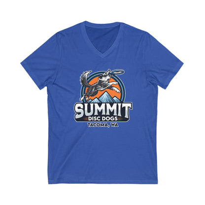 *SUMMIT DISC DOGS Bella+Canvas 3005   V-Neck Tee