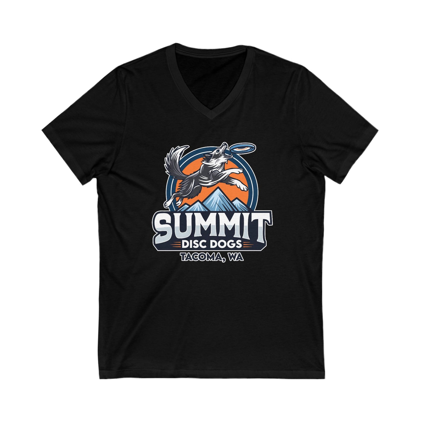 *SUMMIT DISC DOGS Bella+Canvas 3005   V-Neck Tee