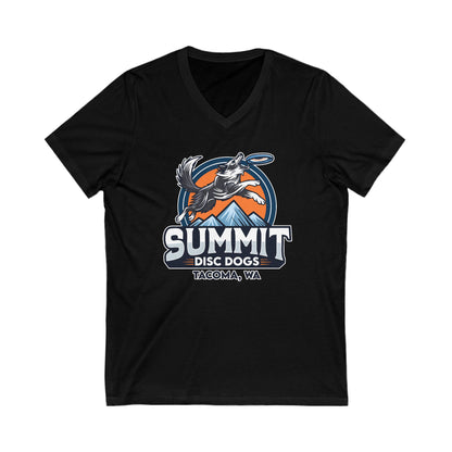 *SUMMIT DISC DOGS Bella+Canvas 3005   V-Neck Tee
