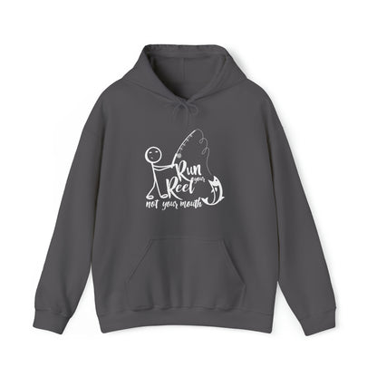 RUN YOUR REEL - 2 Unisex Heavy Blend™ Hooded Sweatshirt