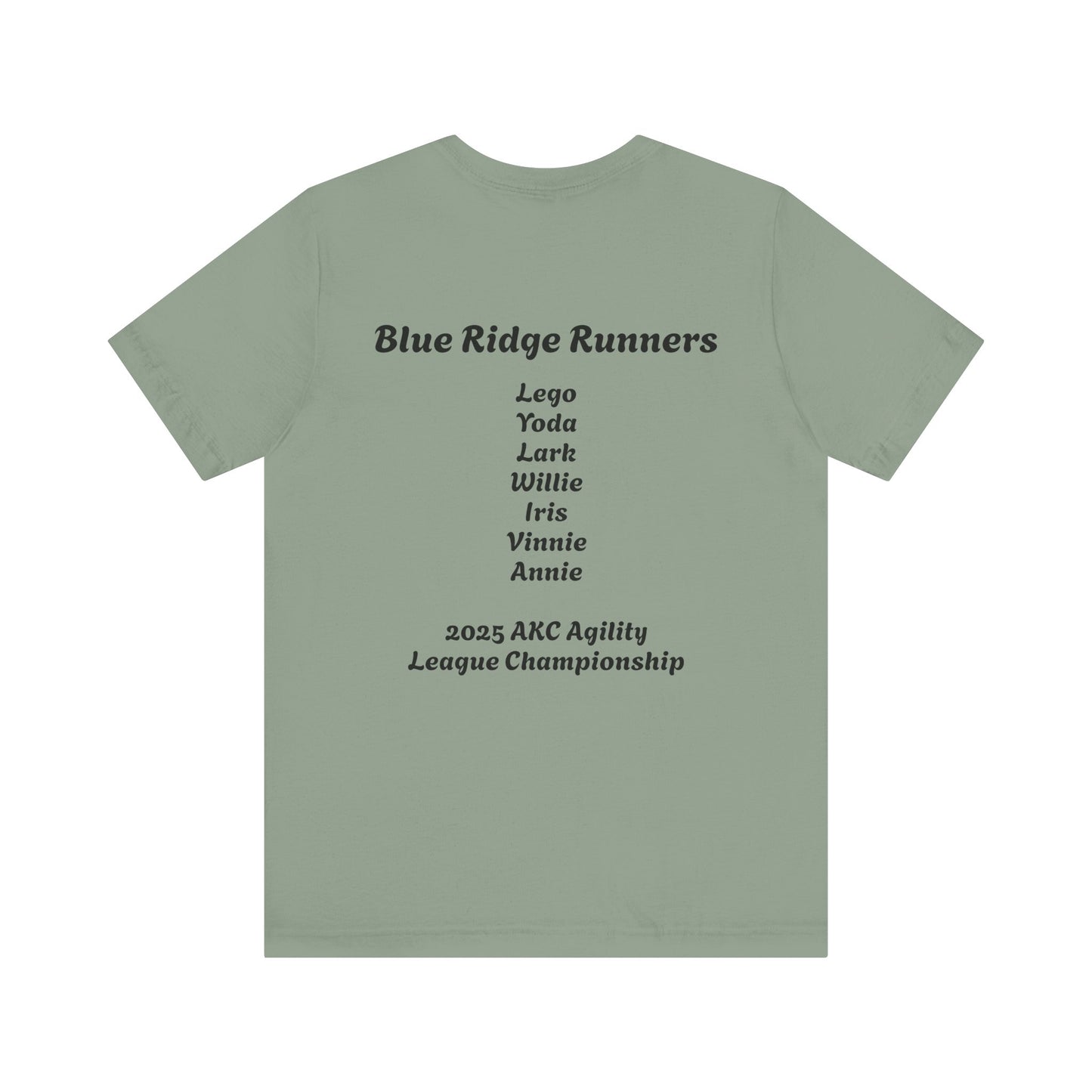 Blue Ridge Runners Unisex Jersey Short Sleeve Tee