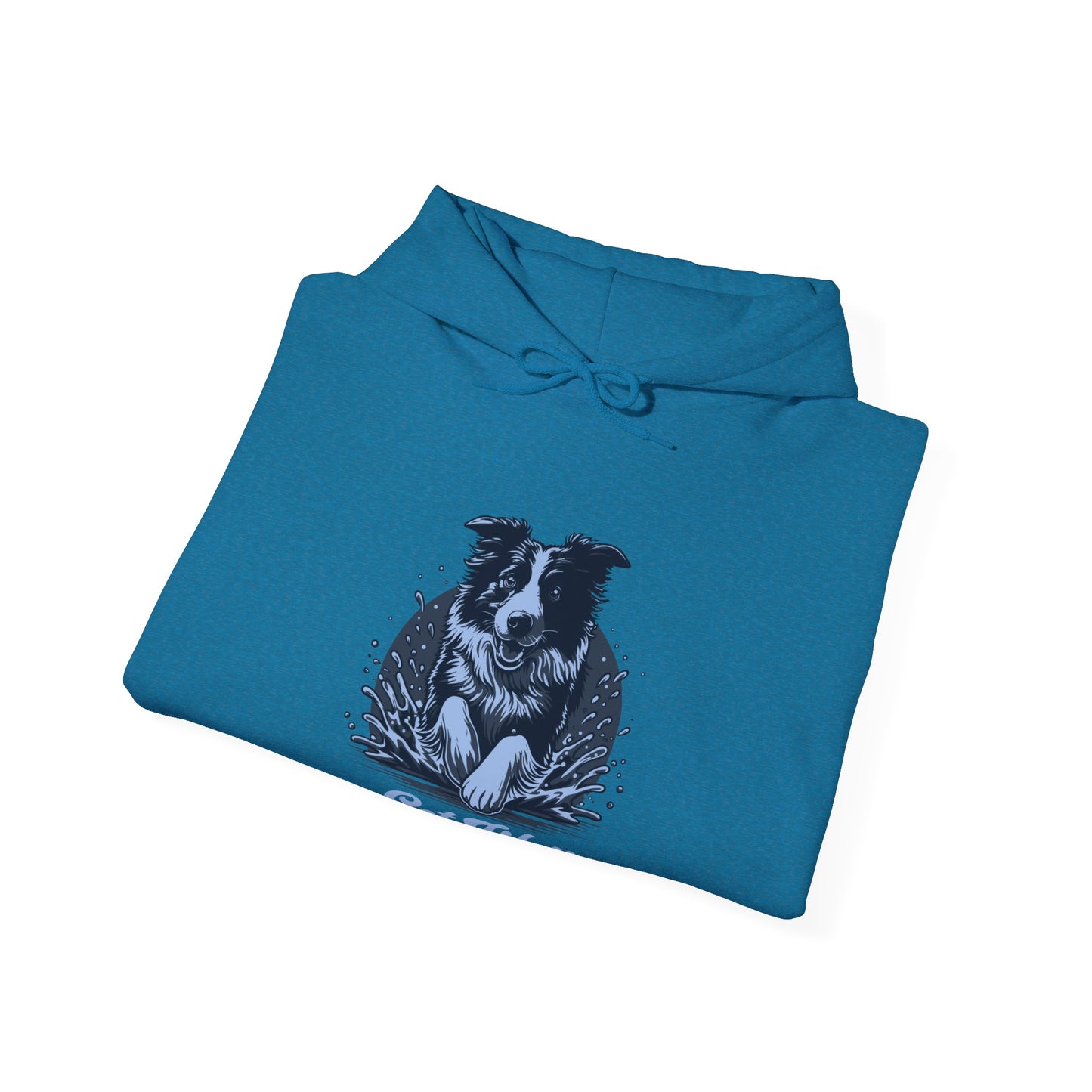 Get Wet -  BORDER COLLIE - Unisex Heavy Blend™ Hooded Sweatshirt