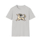 Happy WINDSPRITE - Silken Windhound Waving Unisex Softstyle T-Shirt