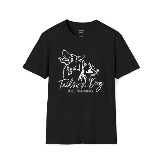 white TAILS OF THE DOG  Unisex Softstyle T-Shirt