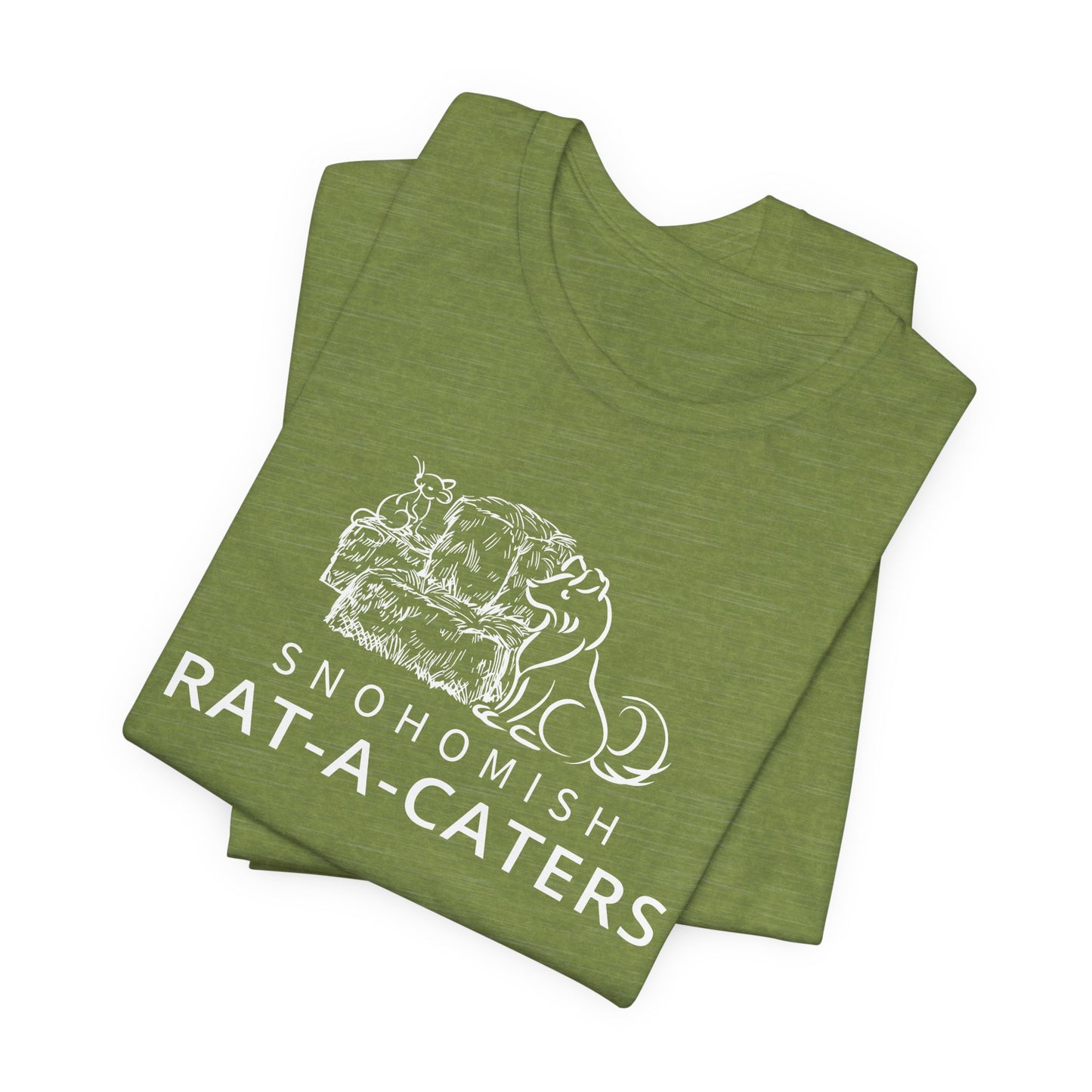 (white)  RAT-A-CATCHERS COLORS Unisex Jersey Short Sleeve Tee