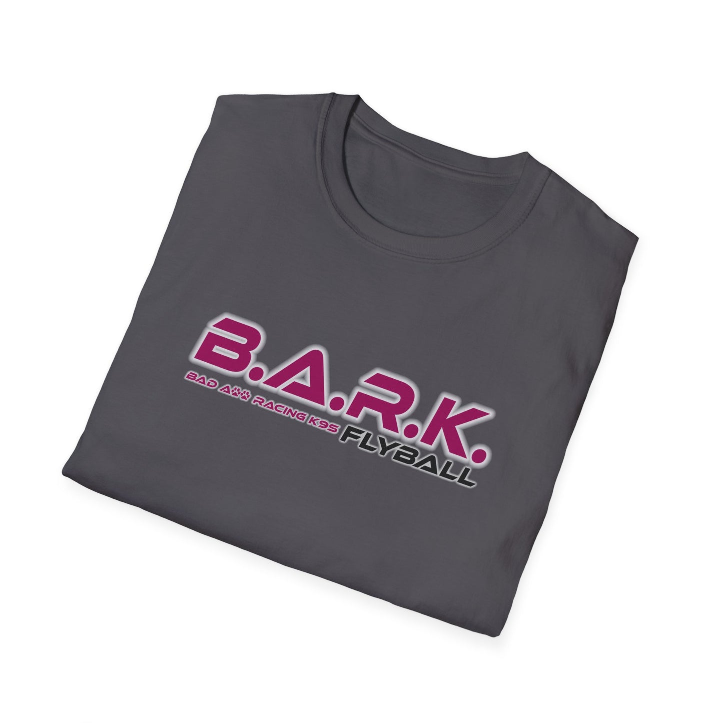 BARK FLYBALL Unisex Softstyle T-Shirt