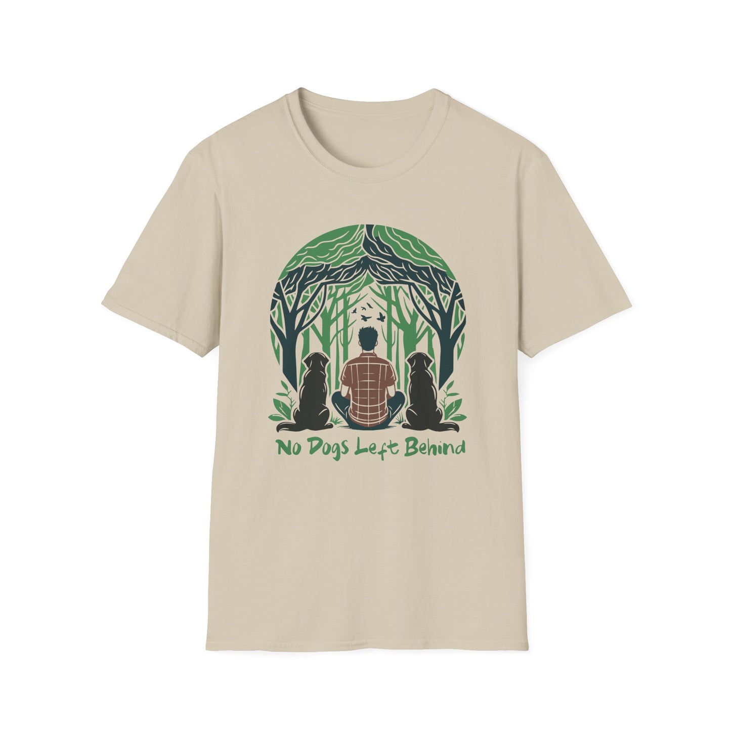 6 No Dogs Left Behind - Unisex Softstyle T-Shirt