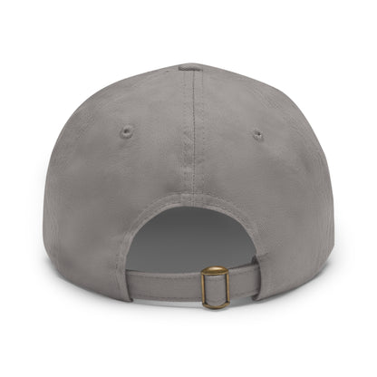 Toss & Fetch - Vancouver, WA Dad Hat with Leather Patch (Rectangle)