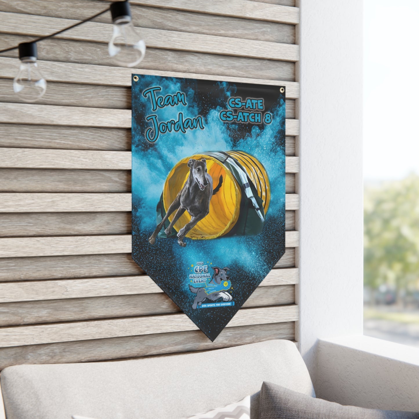 CPE BANNER JORDAN Langlois Pennant Banner