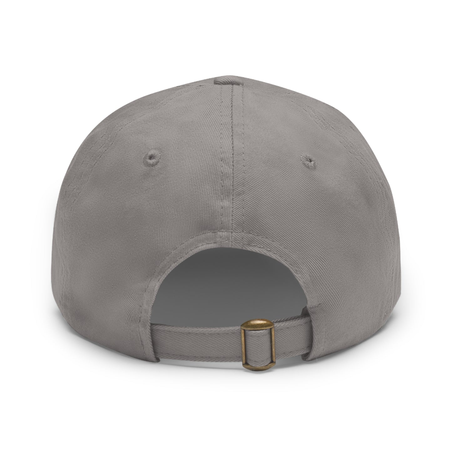 TEAM THEOS - Dad Hat with Leather Patch (Round)