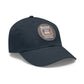 TEAM THEOS - Dad Hat with Leather Patch (Round)