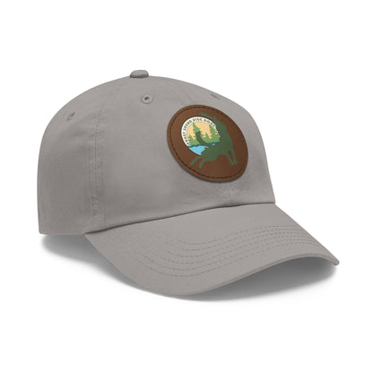 Puget Sound Disc Dogs Hat with Leather Patch (Round)