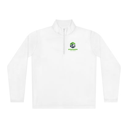 EVERGREEN DISC DOGS Unisex Quarter-Zip Pullover