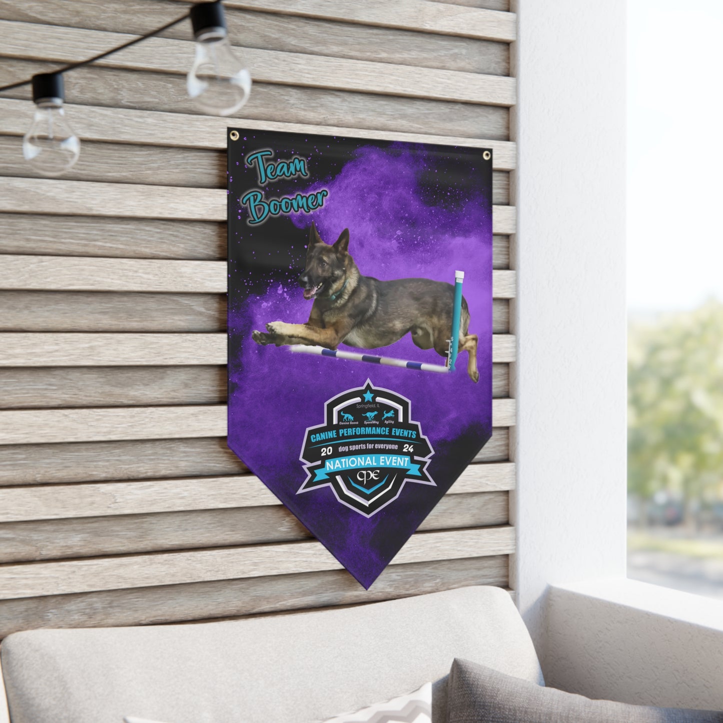 Boomer CPE Pennant Banner