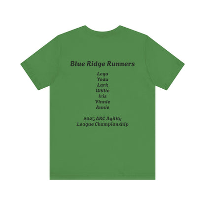 Blue Ridge Runners Unisex Jersey Short Sleeve Tee