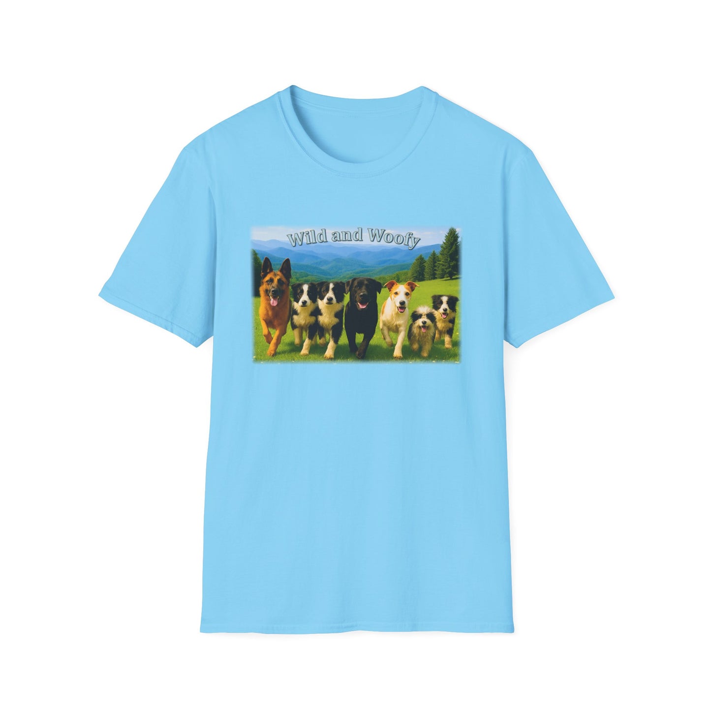 wild & woofy Unisex Softstyle T-Shirt