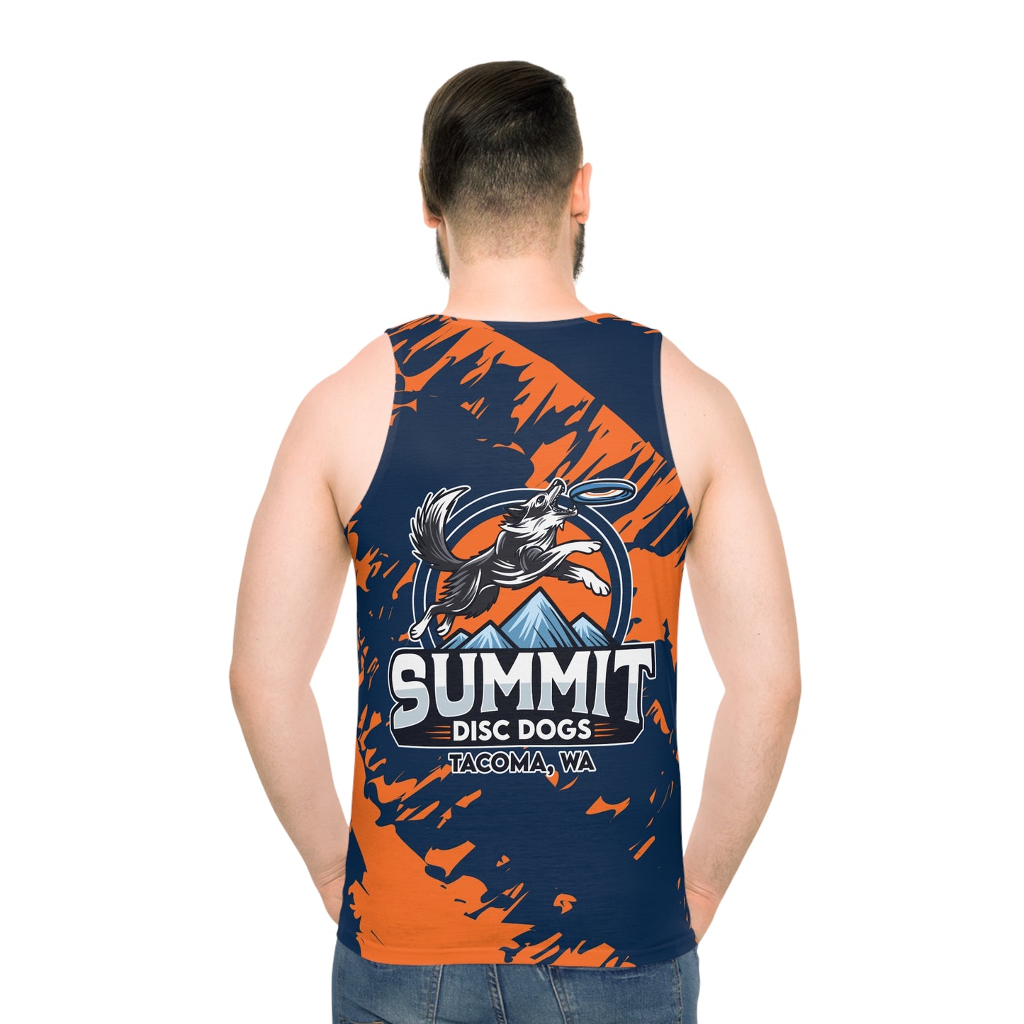 SUMMIT DISC DOGS  Unisex Tank Top