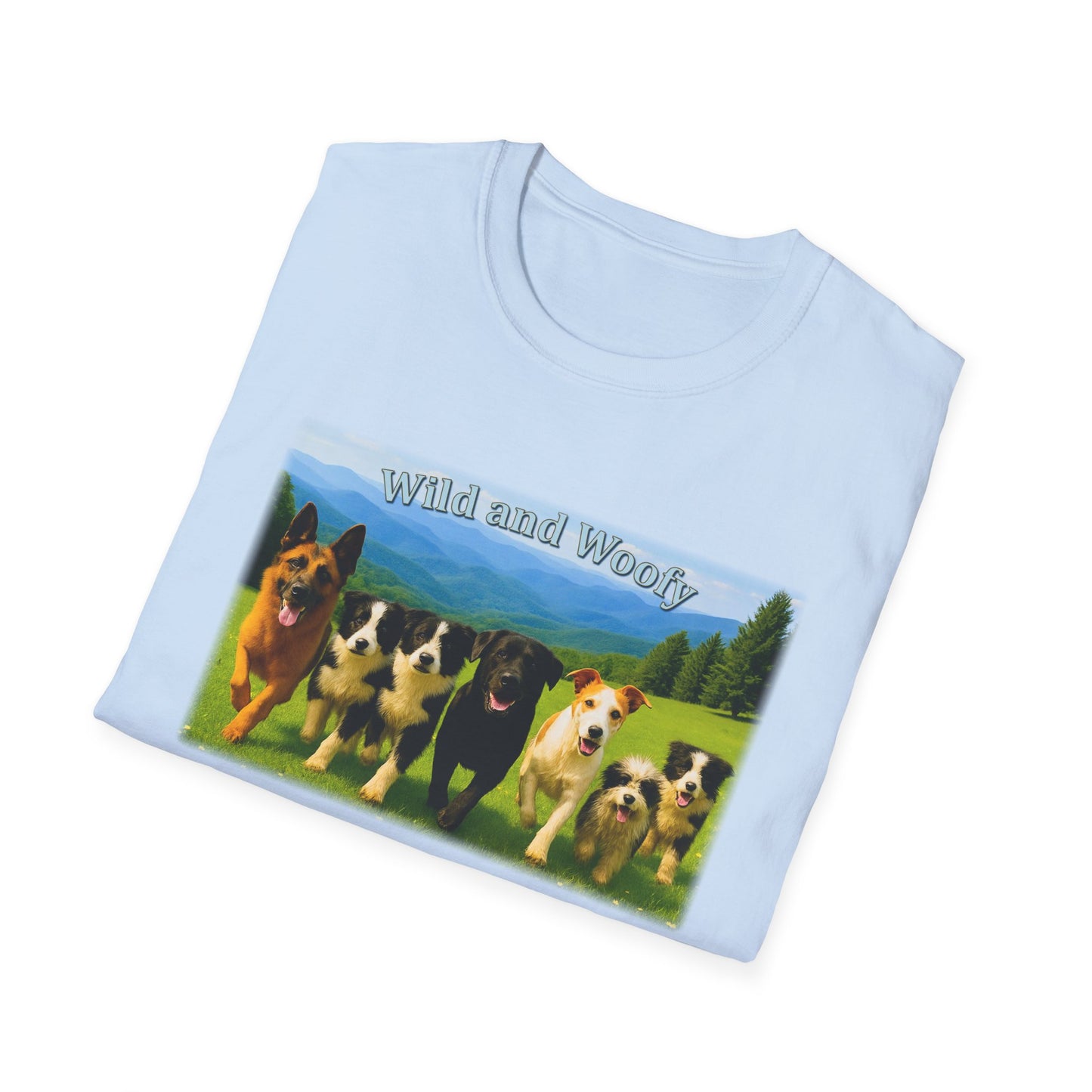 wild & woofy Unisex Softstyle T-Shirt