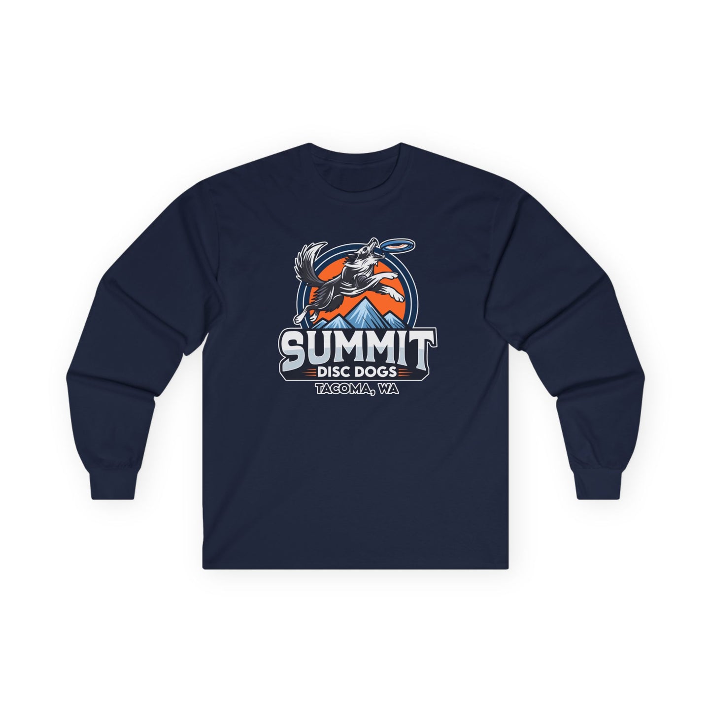 *SUMMIT DISC DOGS Unisex Ultra Cotton Long Sleeve Tee