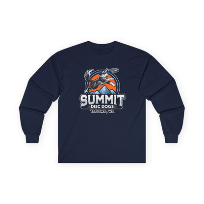 *SUMMIT DISC DOGS Unisex Ultra Cotton Long Sleeve Tee