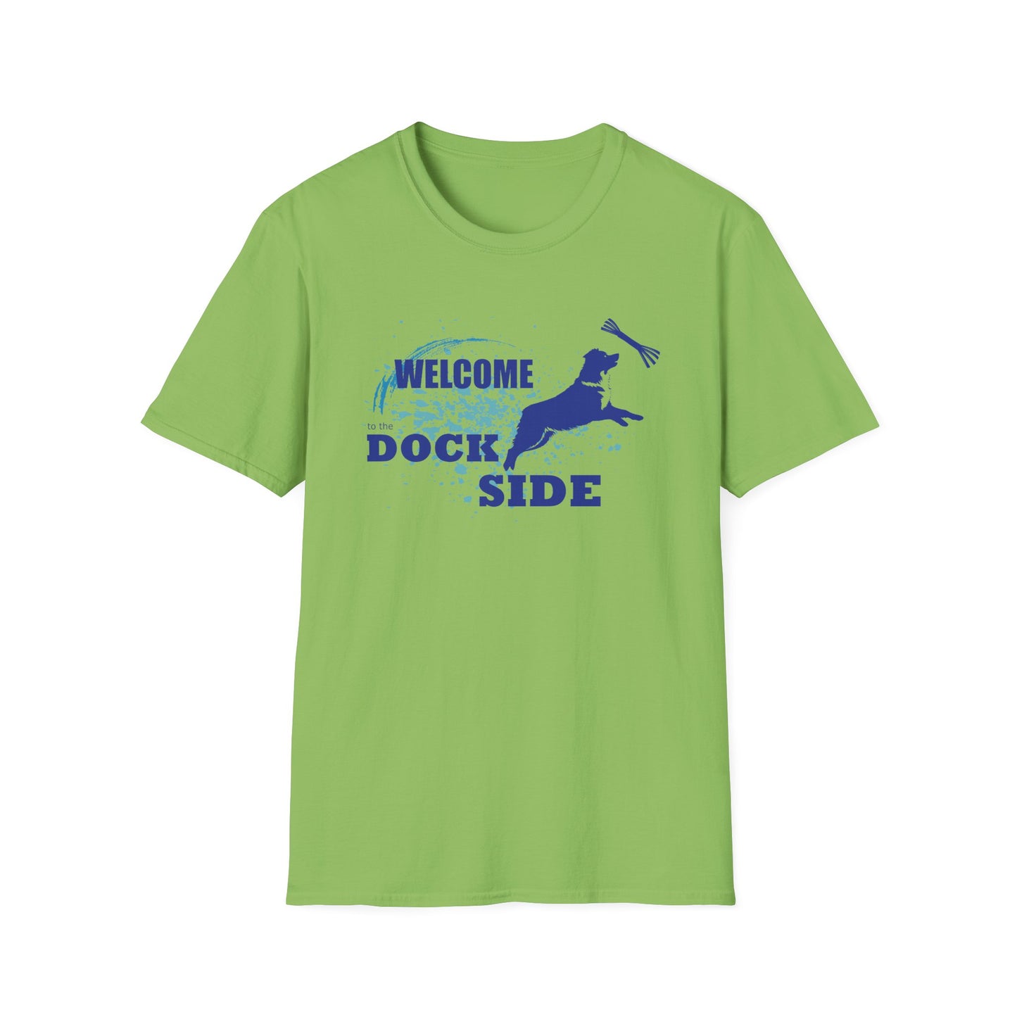 WELCOME TO DOCK SIDE -AUSSIE Unisex Softstyle T-Shirt