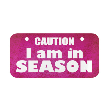 I AM IN SEASON - Pink - Crate Plate