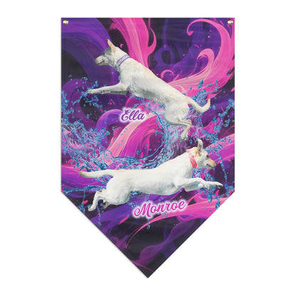 Ella and Monroe Pennant Banner