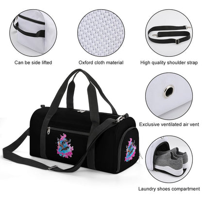 HOLLA BACK BULLIES Gym bag A017 Large Capacity Sports Duffel