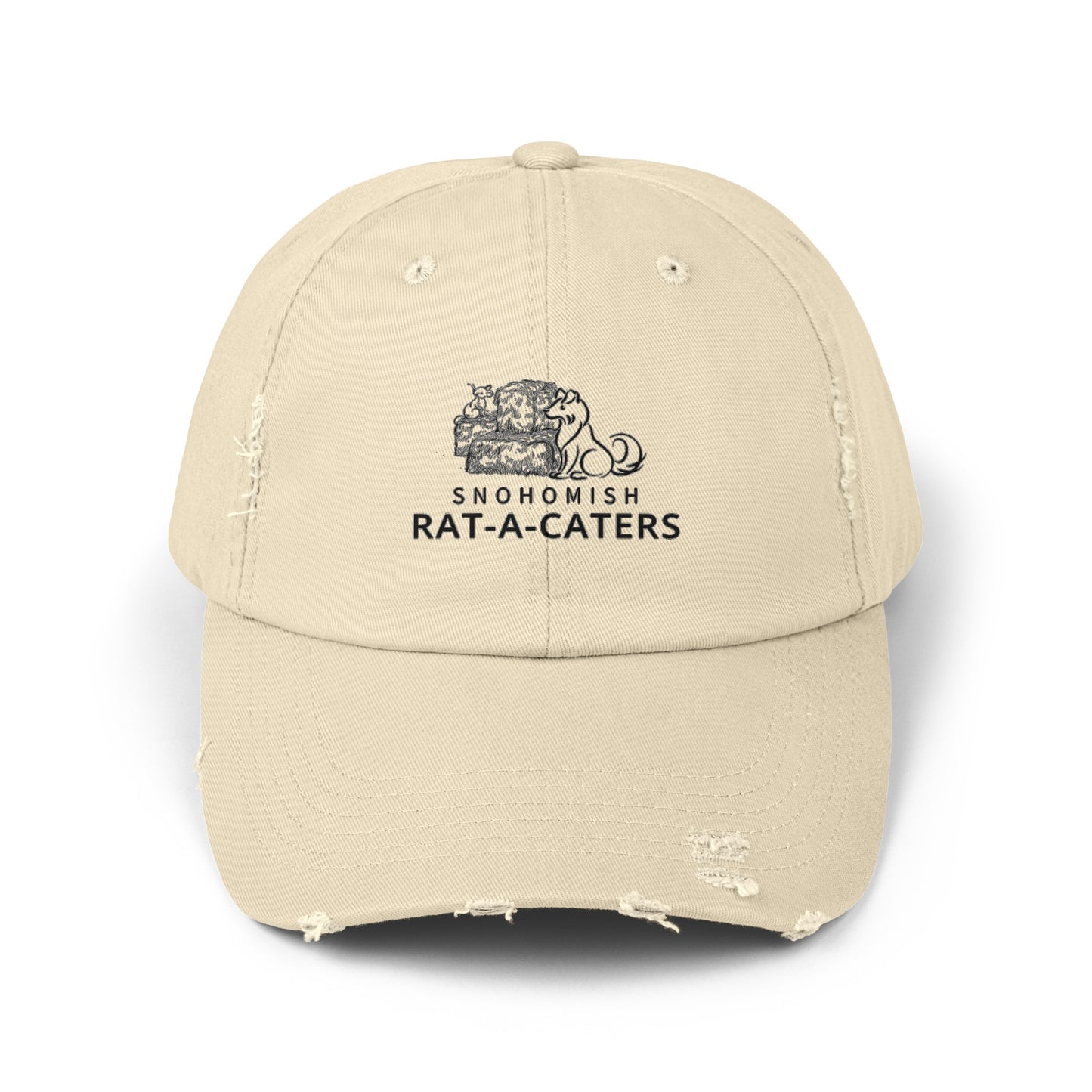 RAT-A-CATCHERS Unisex Distressed Cap