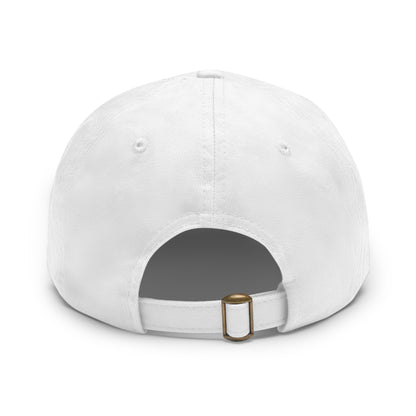 TEAM THEOS - Dad Hat with Leather Patch (Round)