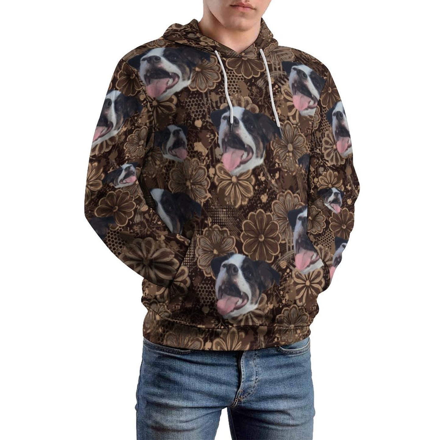 Custom Hoodie FACE PATTERN