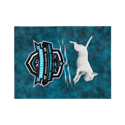 Team Mordecai  CPE NATIONALS Velveteen Microfiber Blanket