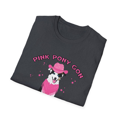 pink pony Unisex Softstyle T-Shirt