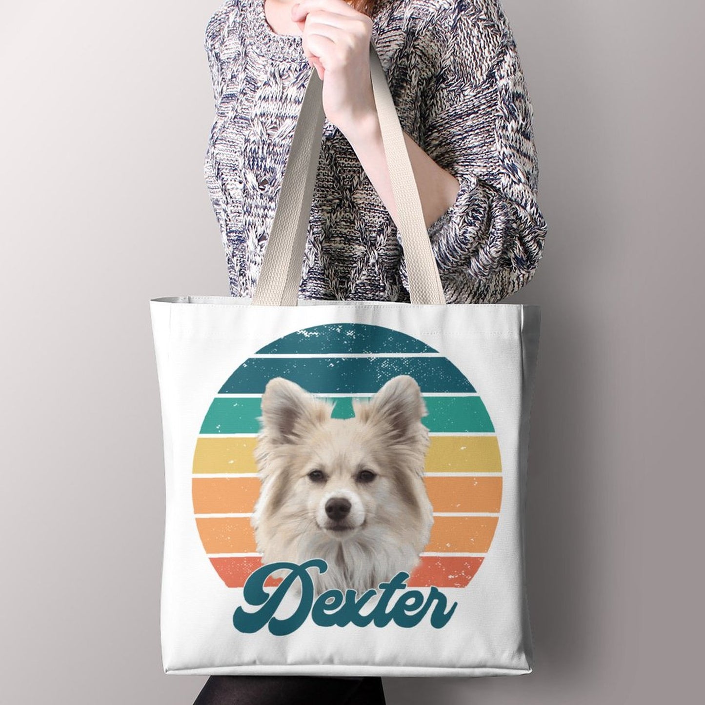 Ladies Canvas Tote Bags (All-Over Printing)