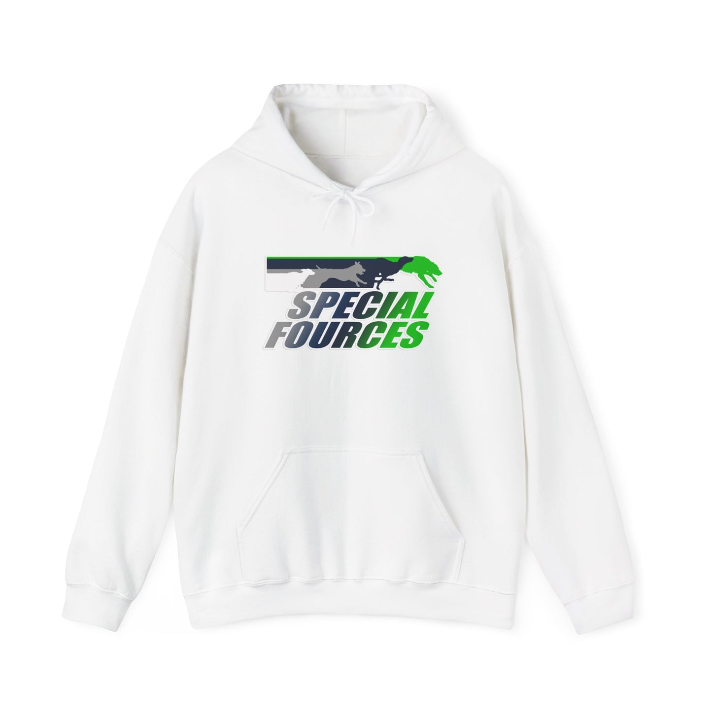 SPECIAL FORCES FLYBALL  Unisex Heavy Blend™ Hooded Sweatshirt