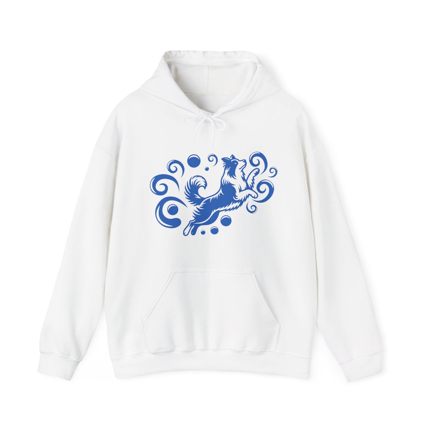 BORDER COLLIE - Splash - Unisex Heavy Blend™ Hooded Sweatshirt