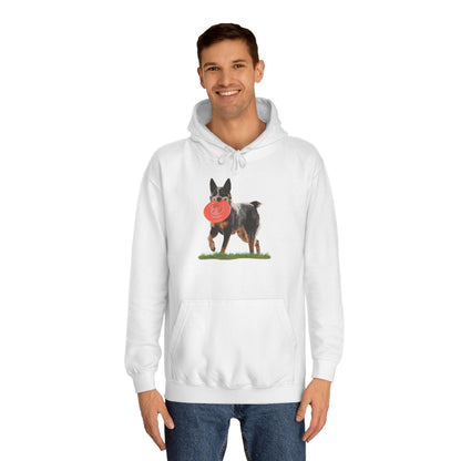 Amanda Meng - WOOF CREEK Unisex College Hoodie